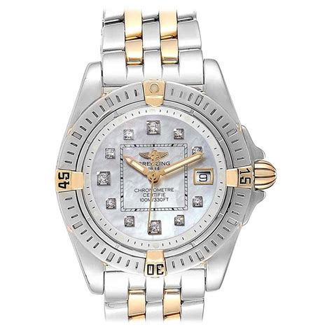 breitling diamond women'|diamond breitling watches for sale.